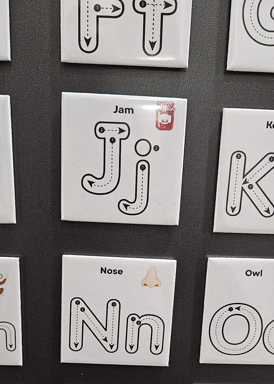 Alphabet Writing Magnet Set