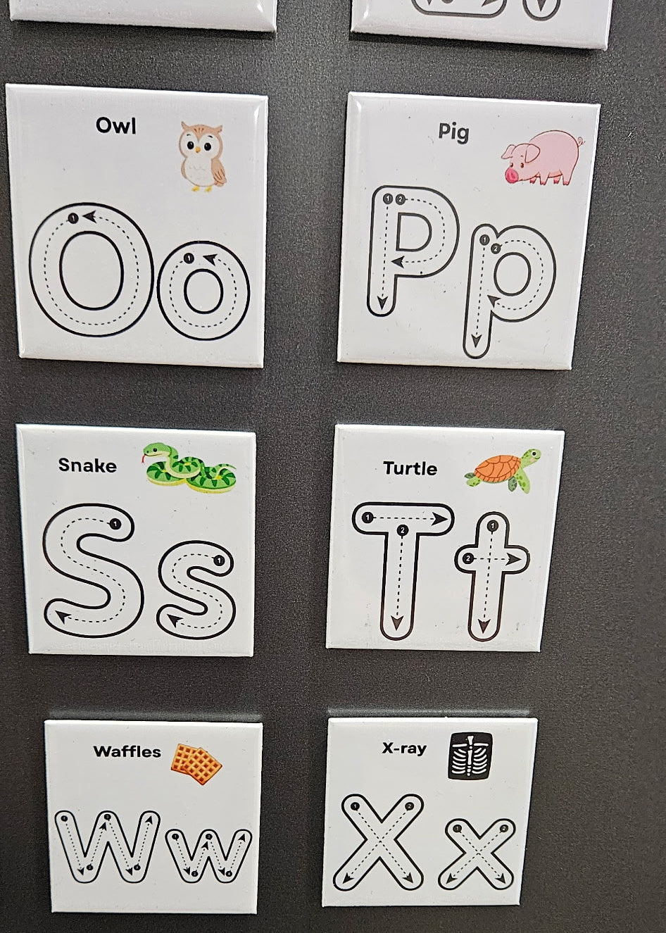 Alphabet Writing Magnet Set