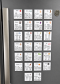 Alphabet Writing Magnet Set