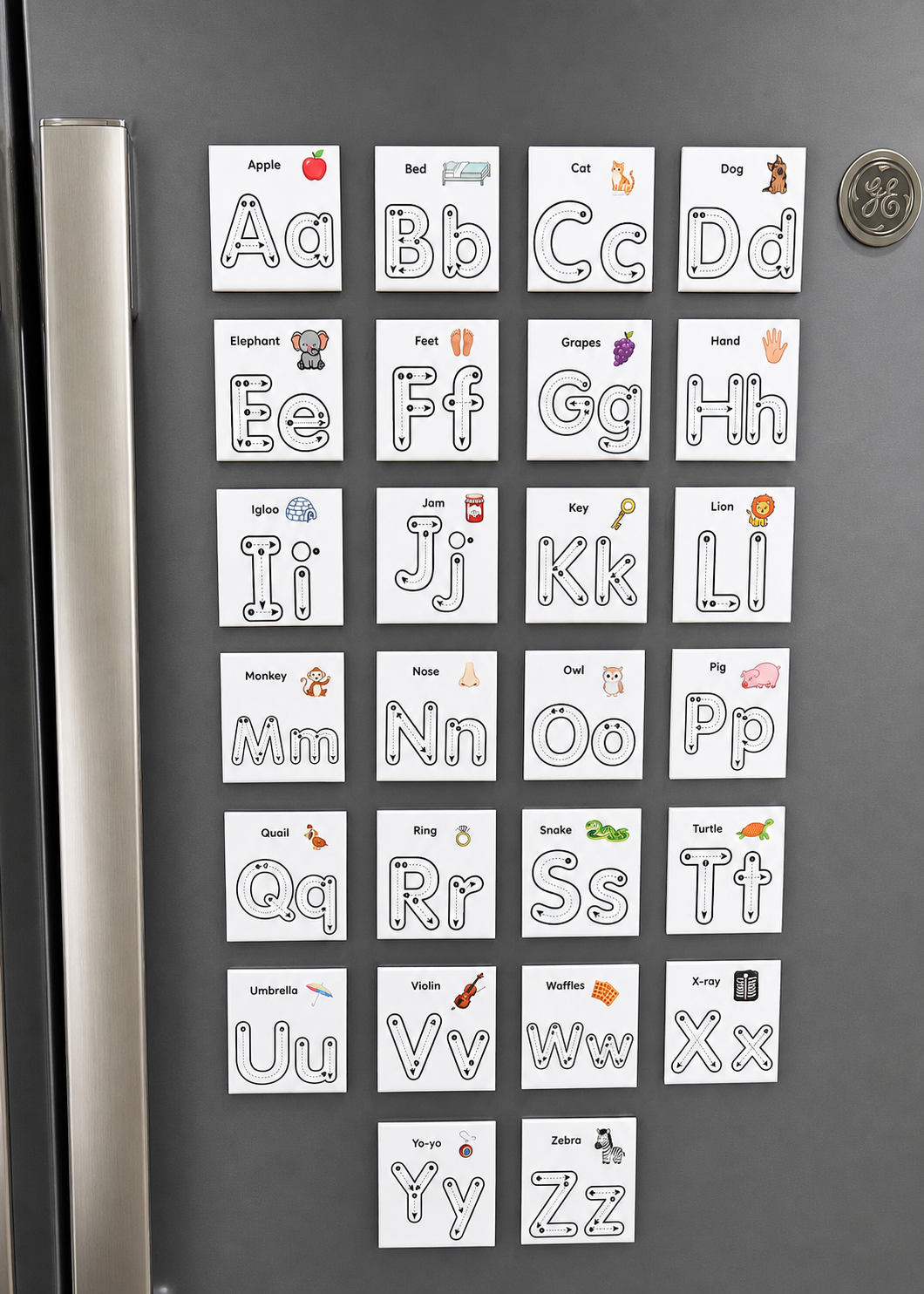 Alphabet Writing Magnet Set